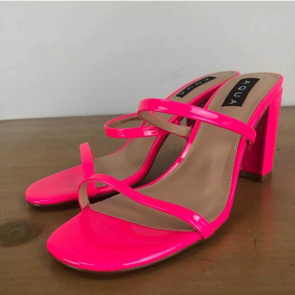 Neon Pink Heels